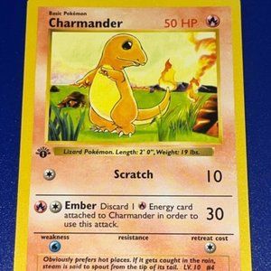 Charmander Pokemon card